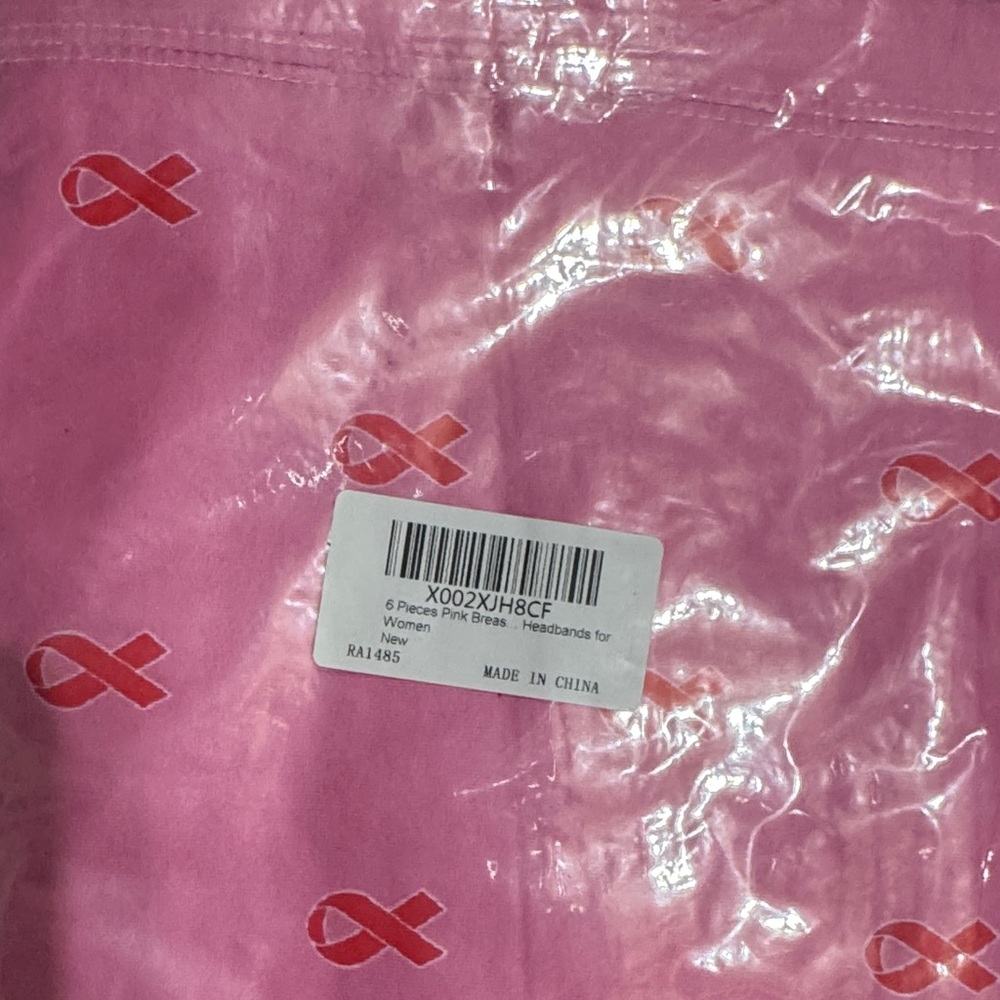 Pink Breast Cancer Awareness Pink Ribbon Set - Picture 7 of 14
